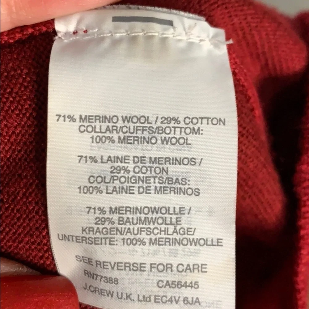 J.Crew wool tunic sweater